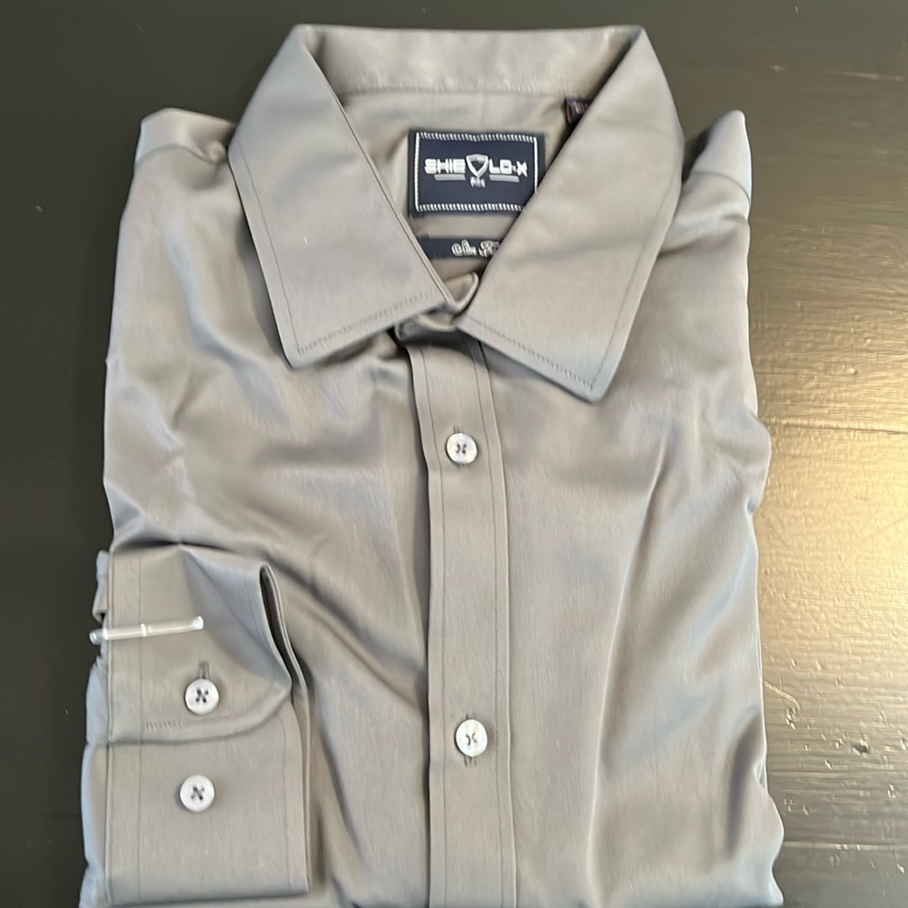 Shield X flex slim fit,‎ dress shirt, large tall